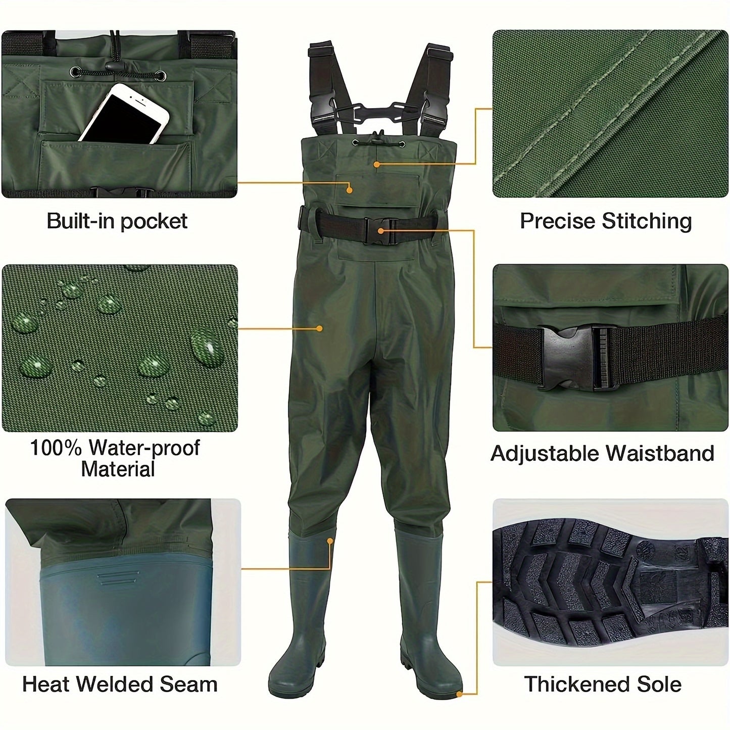 Quick Drying Jumpsuit Wader