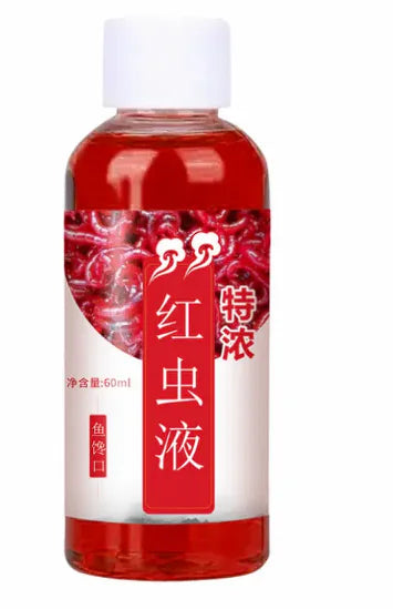 Concentrated Red Worm Liquid Fishing Bait