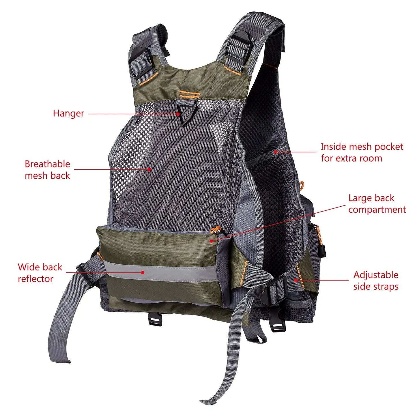 Bassdash Fishing Vest