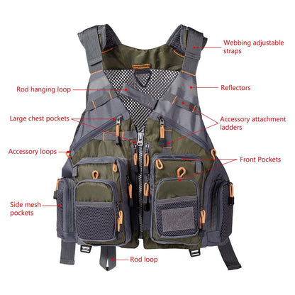 Bassdash Fishing Vest