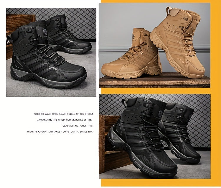 Men's Tactical High-Top Footwear