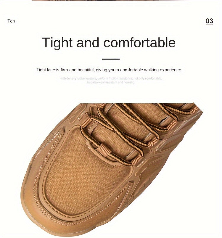Men's Tactical High-Top Footwear
