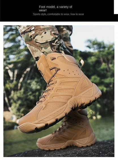 Men's Tactical High-Top Footwear